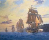 Hunt, Geoff - HMS Agamemnon-Nelson s first flagship leads the squadron, Mediterranean, 1796